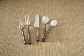 Copper Handle Five Piece Place Set