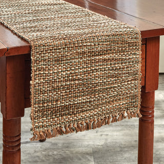 Tweed Table Runner - 54"L - Ginger