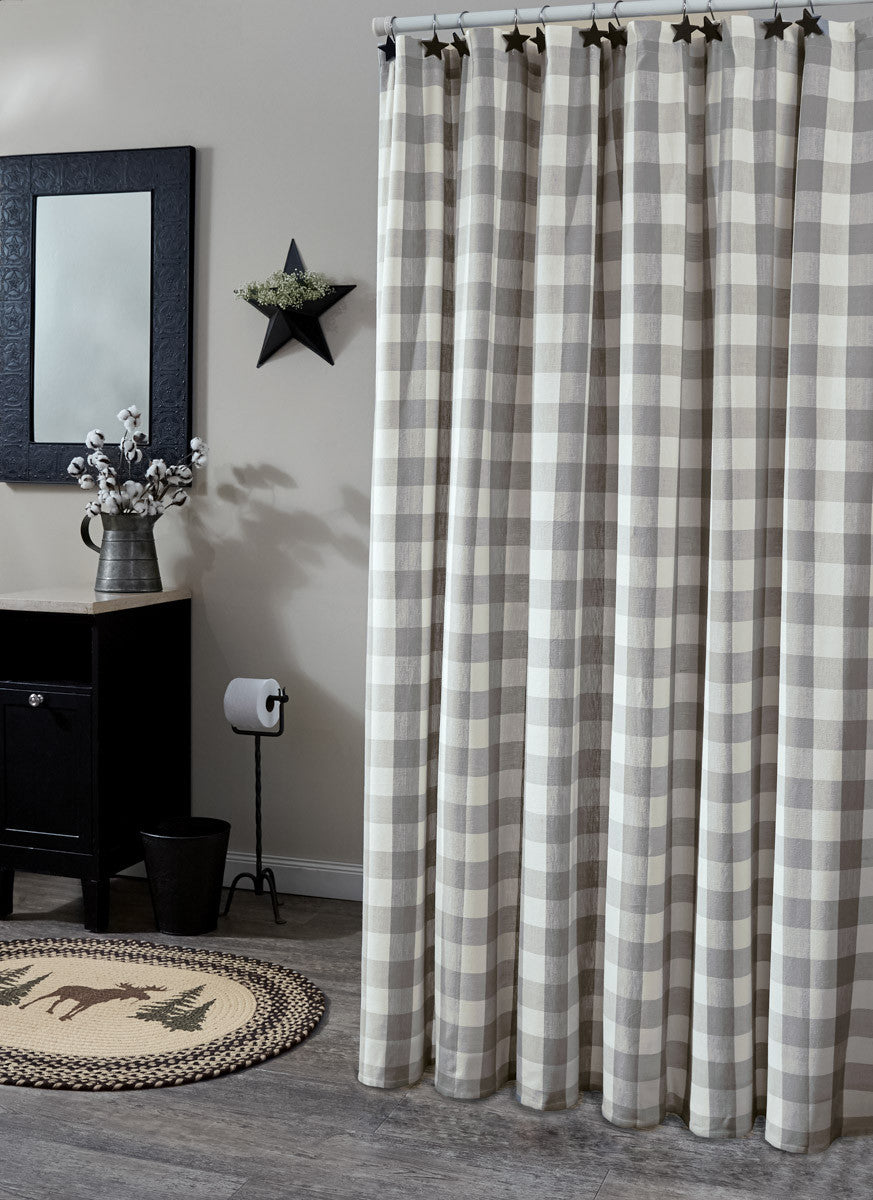 Wicklow Shower Curtain - Dove main image 0