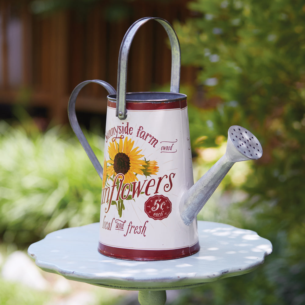 Sunnyside Farm Sunflowers Watering Can