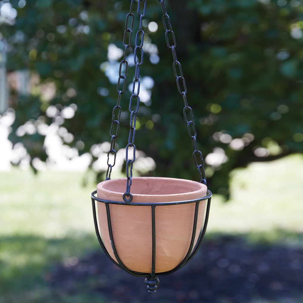 Small Hanging Terra Cotta Planter