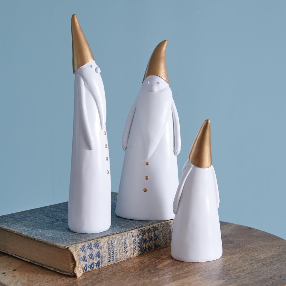 Set of Three Holiday Gnomes