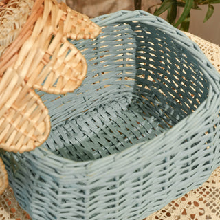 Two Tone Scalloped Basket