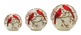 Cardinal Globes (Set Of 3)