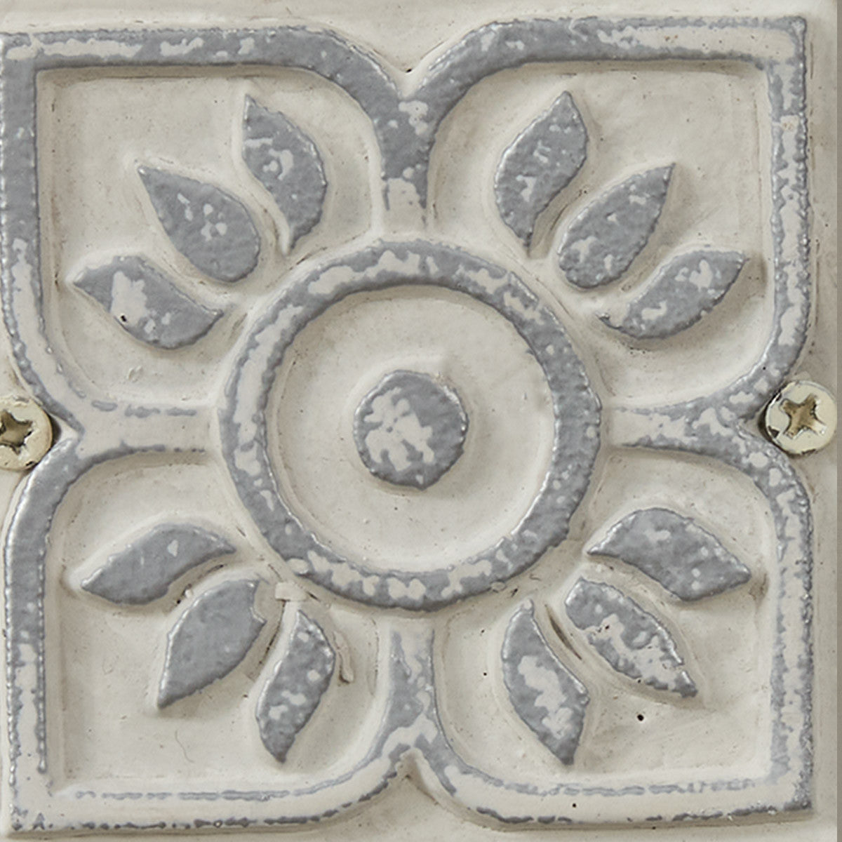 Distressed Tile Double Hook