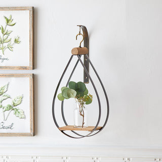 Hanging Bottle Vase (set of 2 )