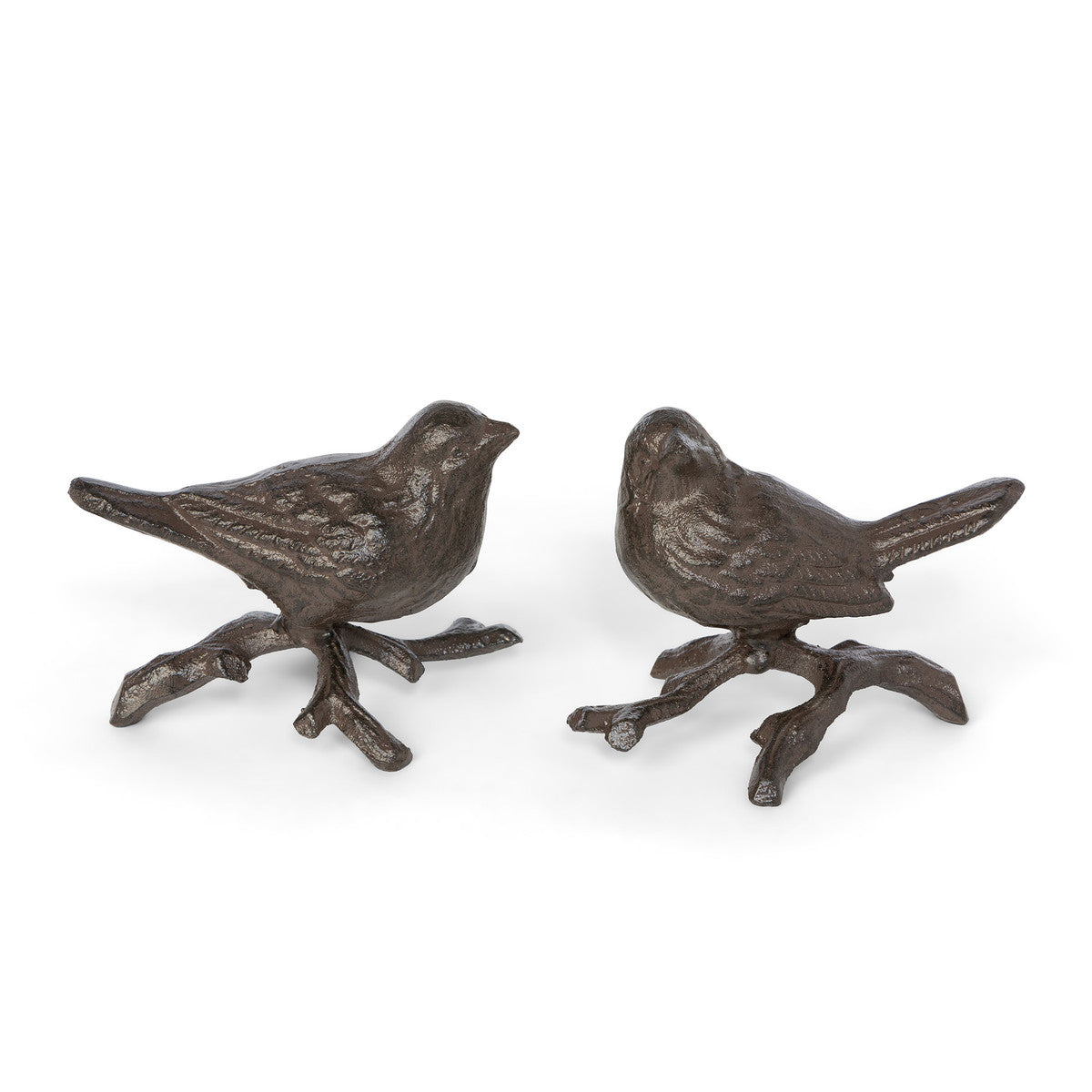Iron Perched Birds, 2 Assorted Styles