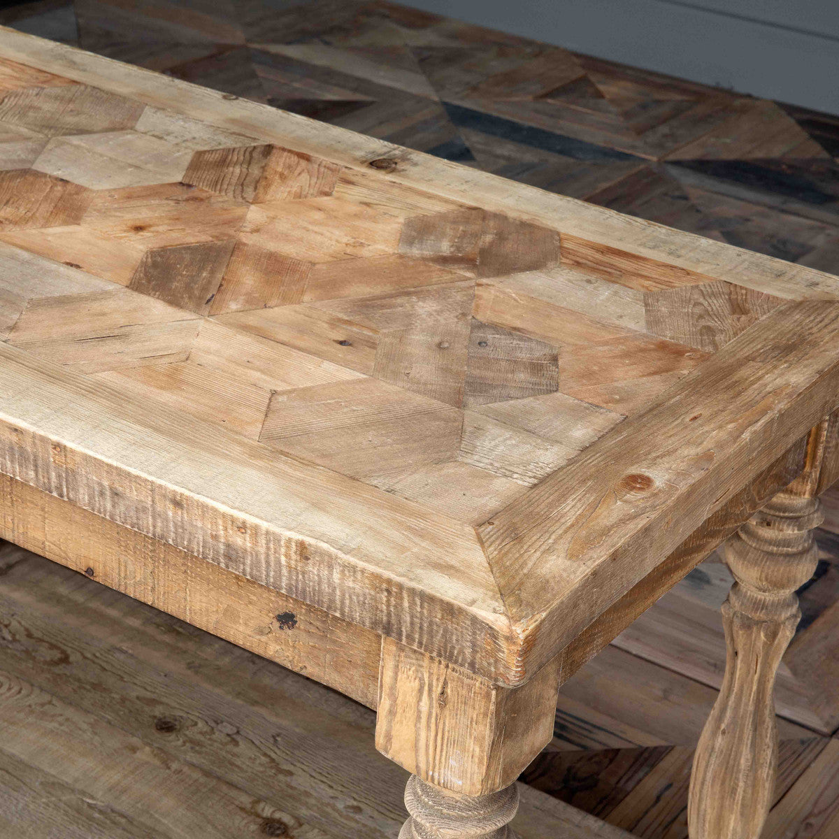 Park Hill - Honeycomb Parquet Island