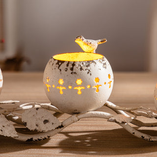 Gilded Branch Candle Holder