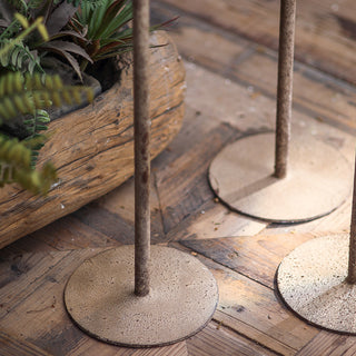 Tall Iron Candle Holder - Small