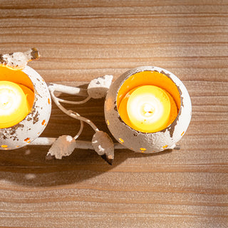 Gilded Branch Candle Holder