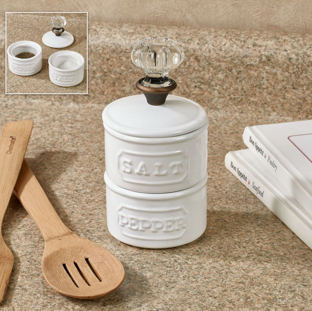 Door Knob Salt Cellar Set