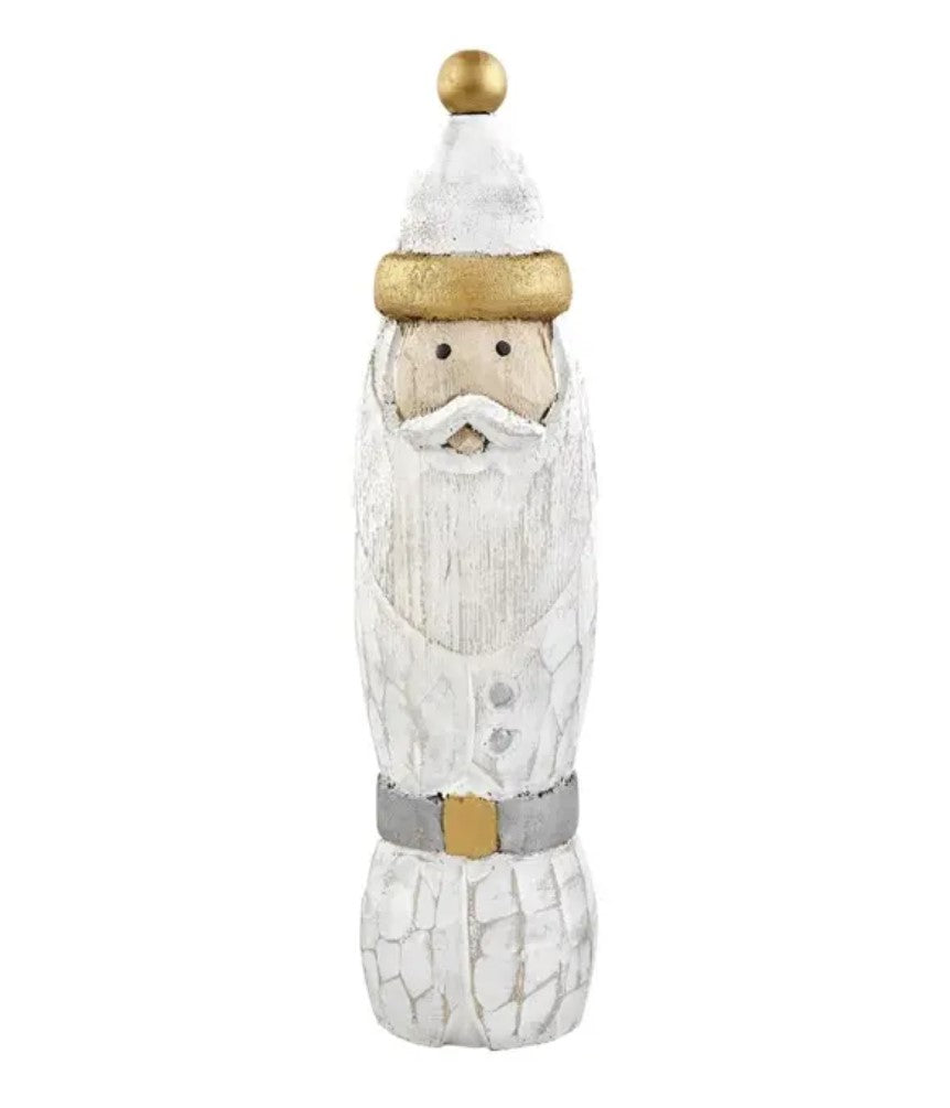 Small Wood Santa Sitter