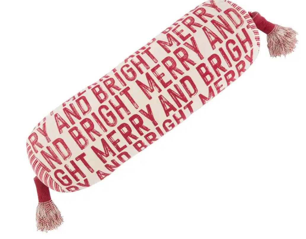 Merry & Bright Bolster Pillow