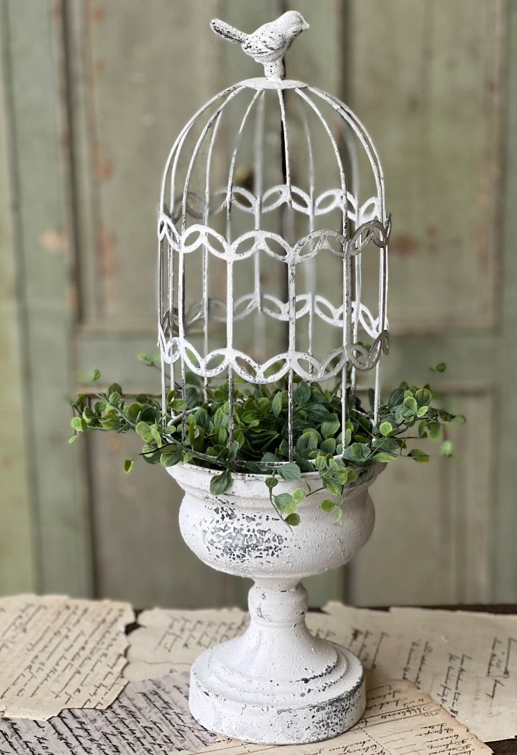 Wire Perch | Cream | 17"