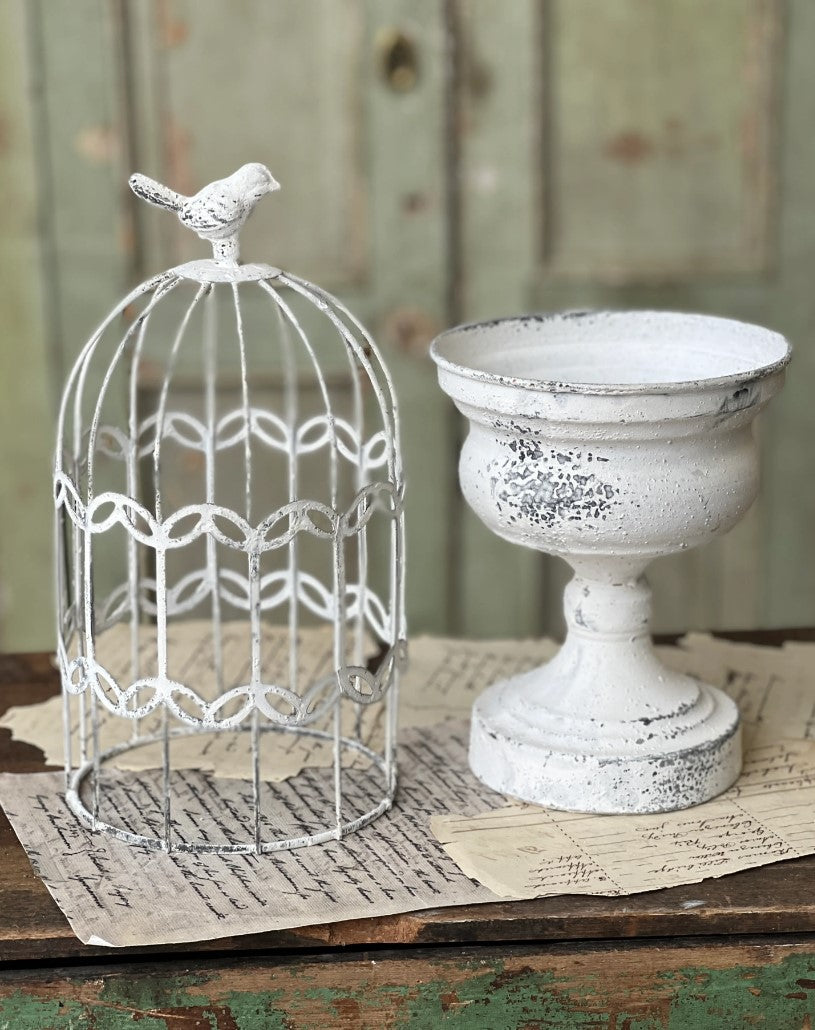Wire Perch | Cream | 17"