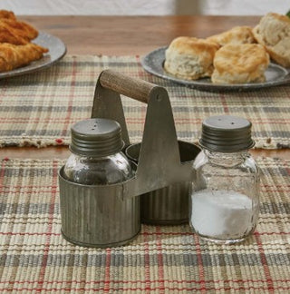 Norwood Caddy with Glass Salt & Pepper