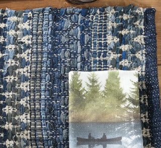Dressed Up Denim Placemat - Set of 6
