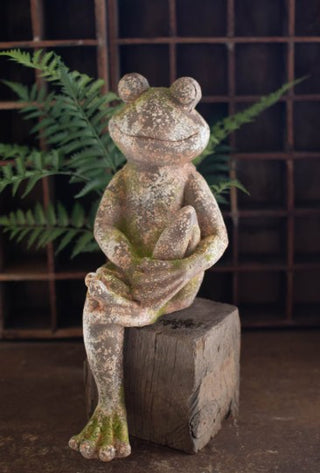 Faux Concrete Frog