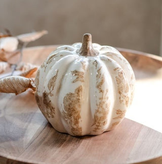 5" Beige Heirloom Pumpkin