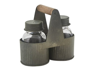 Norwood Caddy with Glass Salt & Pepper