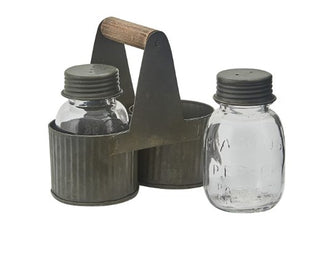 Norwood Caddy with Glass Salt & Pepper