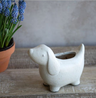 Cute Dog Planter