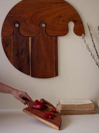 Hanging Acacia Wood Cutting Boards