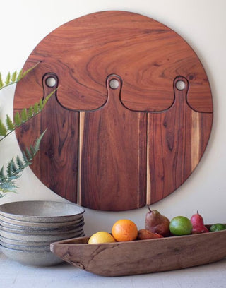 Hanging Acacia Wood Cutting Boards