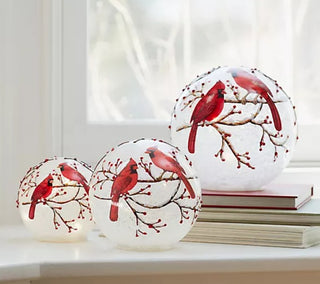 Cardinal Globes (Set Of 3)