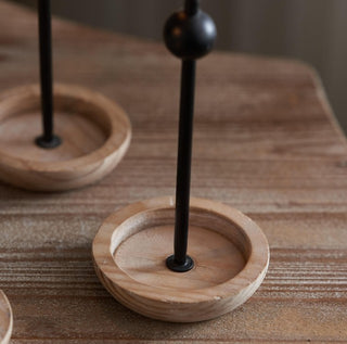 Simple Style Taper Candle Holders (Set of 3)