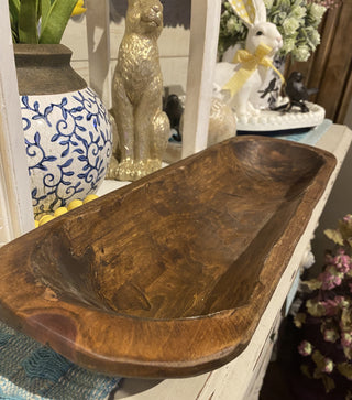 Half Baguette Dough Bowl - Non Candle Worthy (Brown or White or Black)