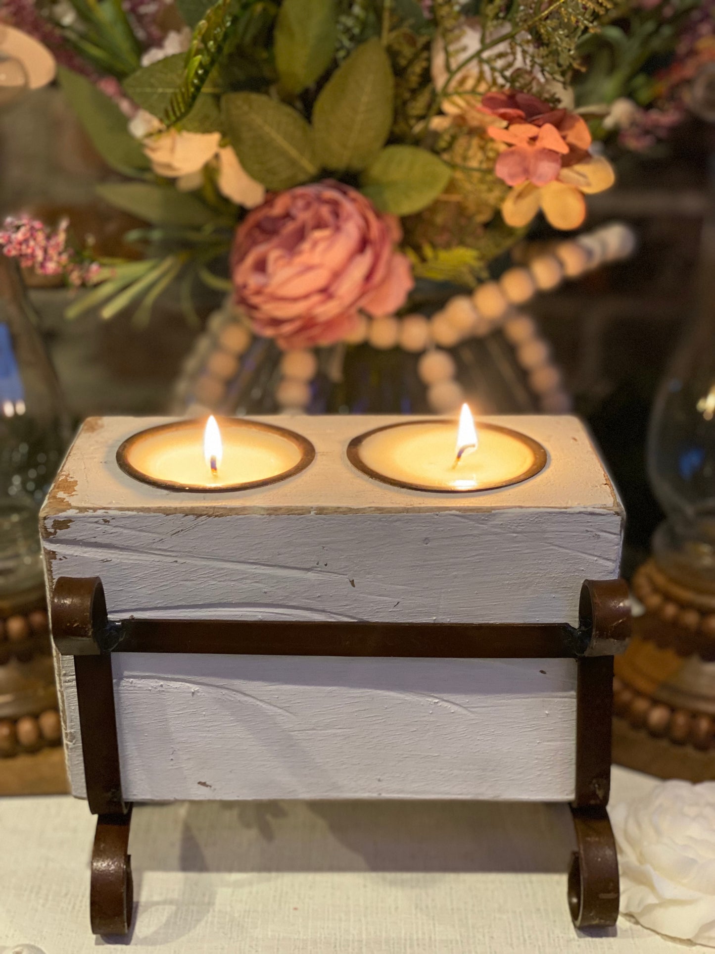 2 Hole Sugar Mold with stand