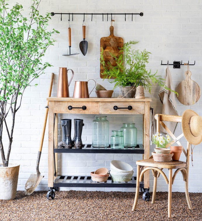 Park Hill Garden Potting Cart