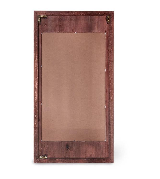 Park Hill Coquille Carved Wood Mirror