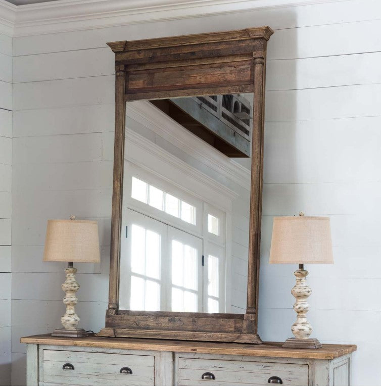 Park Hill Old Elm Wood Mirror