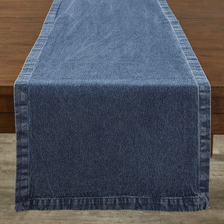 Denim Table Runner - 72" L