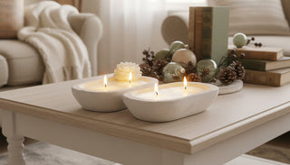 ✨ Buy One, Get One FREE – 2-Wick White Dough Bowl Candle ✨ Limited Supply