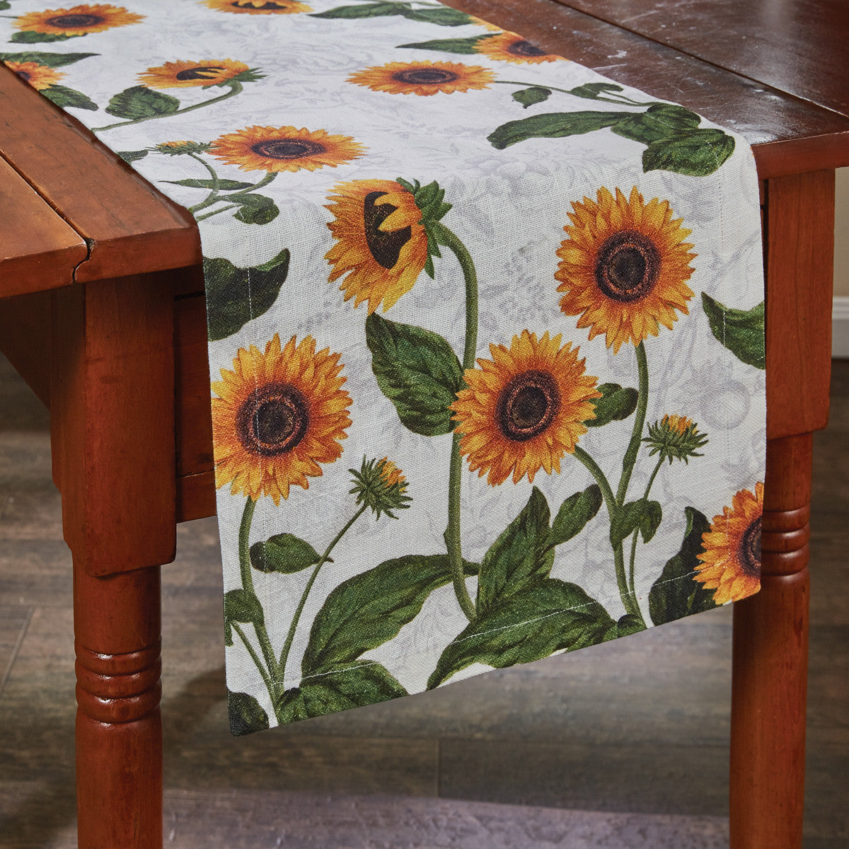 Sunflower Toile Table Runner