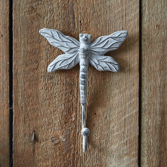 Cast Iron Dragonfly Wall Hook - Box of 2
