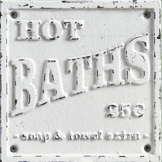 Hot Baths Cast Iron Hook - Box of 2