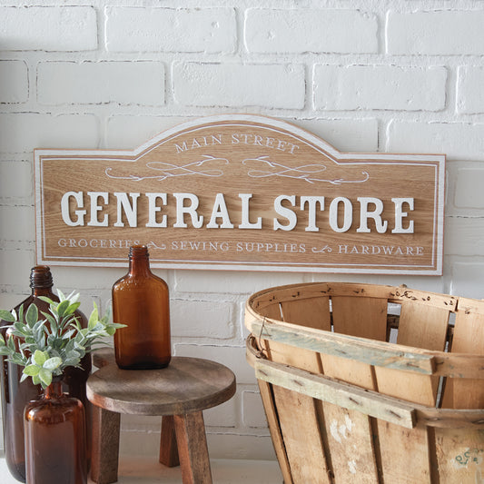 General Store Wall Sign