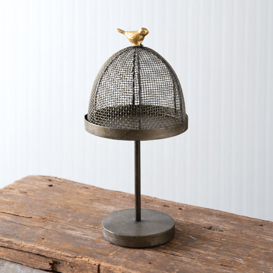 Mini Tabletop Cloche with Stand