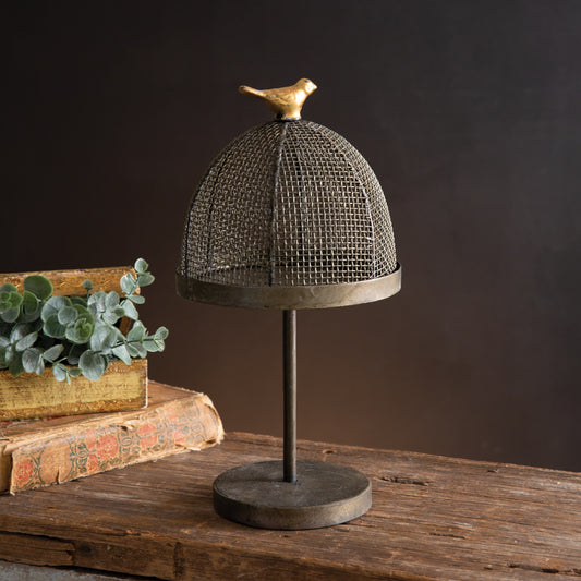 Mini Tabletop Cloche with Stand