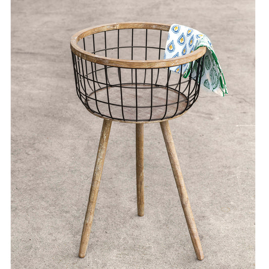 Standing Storage Basket