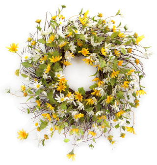 Daisy Wreath (24")