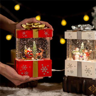Lighted Musical Snow Globe - Gift Box