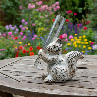 Squirrel Rain Gauge