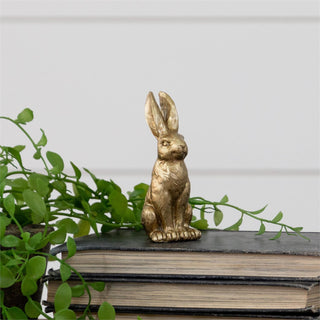 Mini Cottage Bunny - Gold (Set of 2)