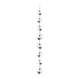 Bird & Bell Rain Chain 70"